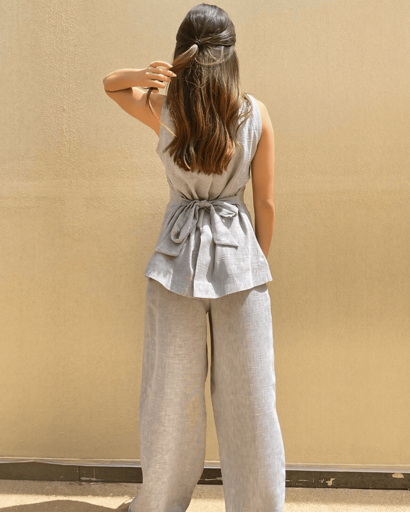 Capri Linen Set - IvoryTone Edition