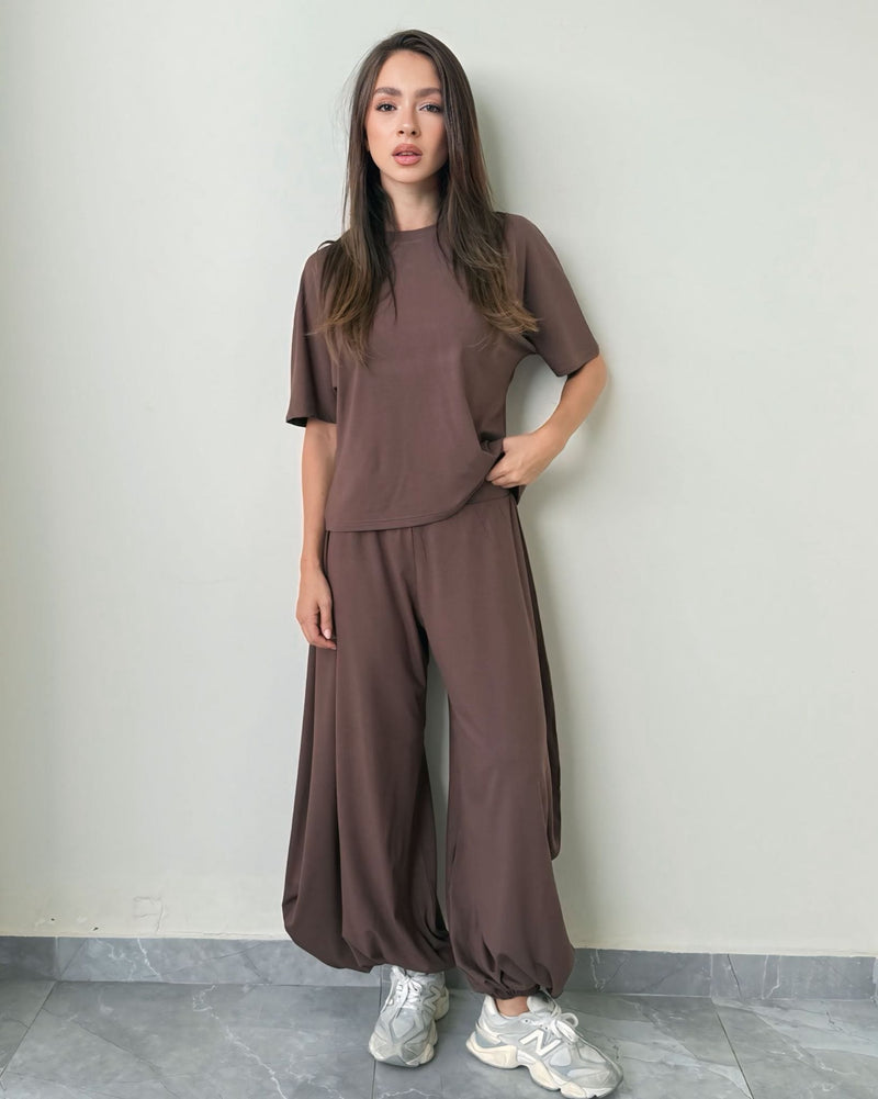 Milana Comfy Long T-shirt Set