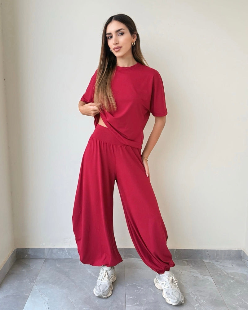 Milana Comfy Long T-shirt Set