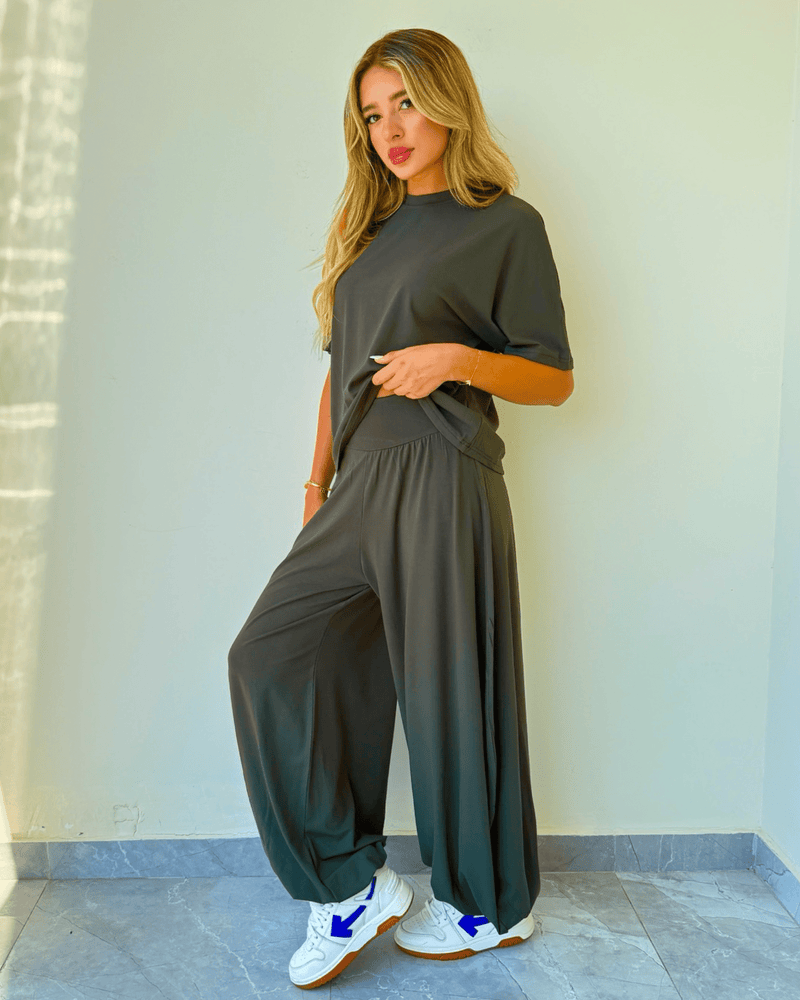 Milana Comfy Long T-shirt Set