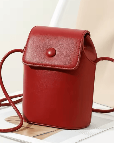 Mobile Phone Leather Bag