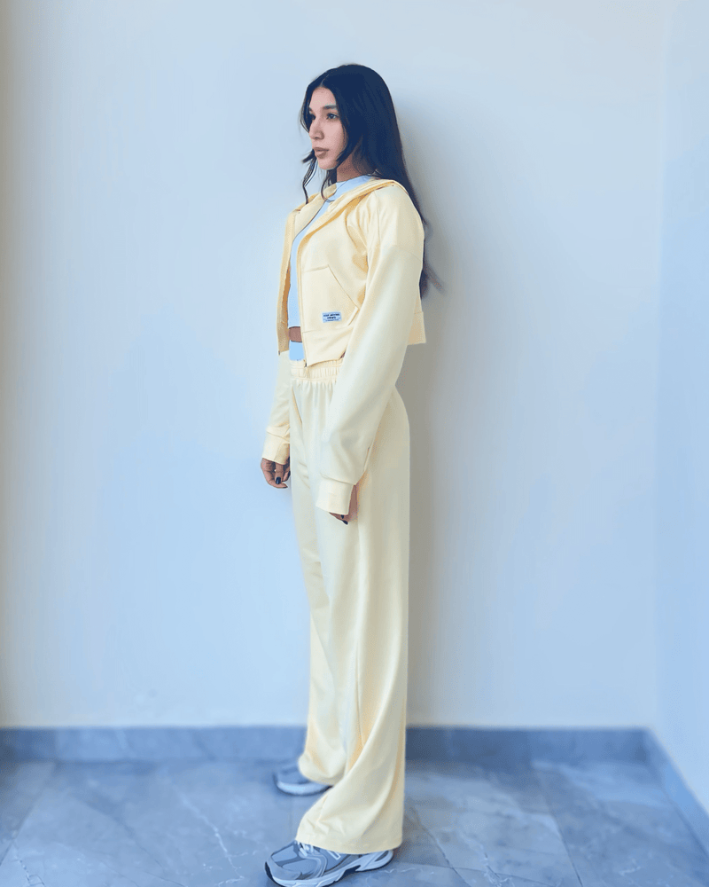 Zoey Crop Jacket Set