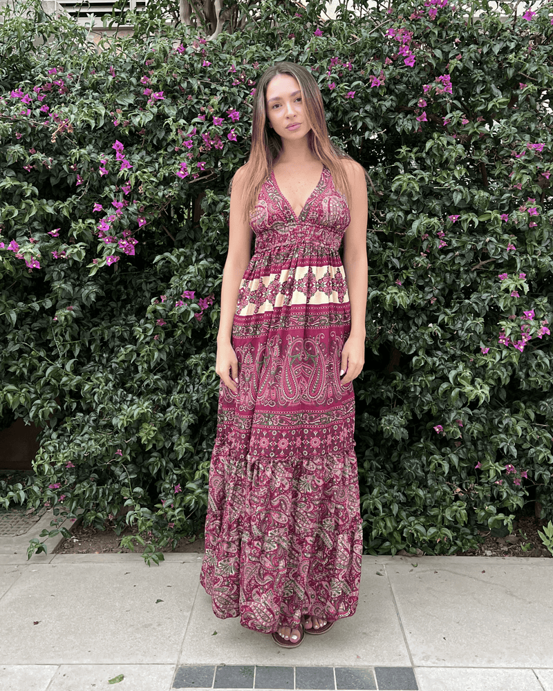 Boho Backless Dress