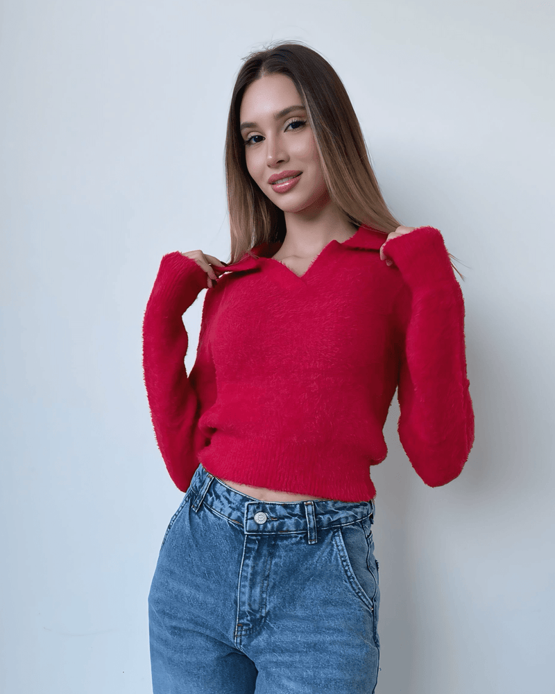 Gigi Soft Cropped Sweater