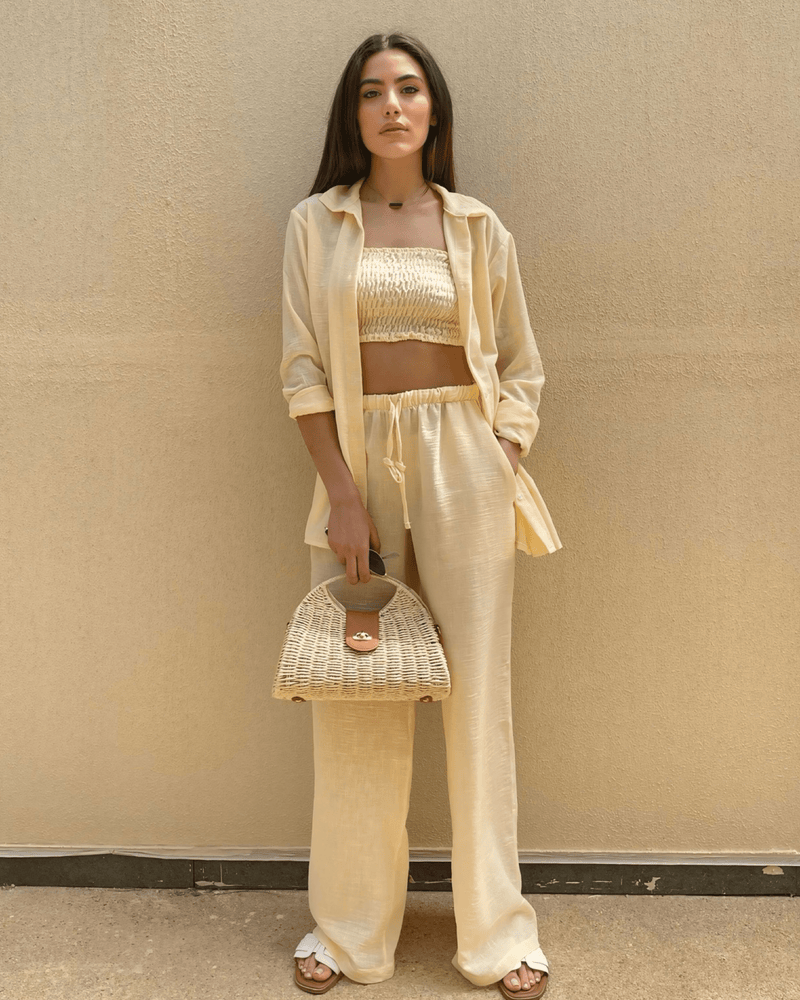 Sienna Linen set - IvoryTone Edition