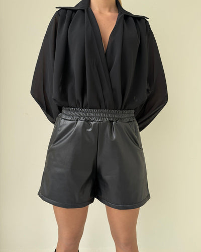 Leather Shorts