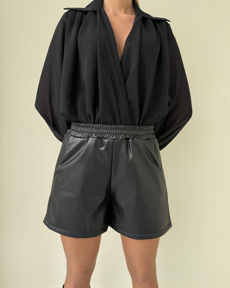 Leather Shorts