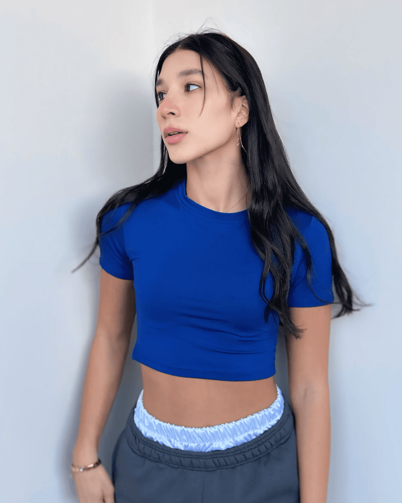 Roundneck Croptop