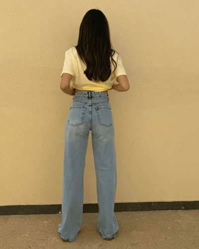 Denim Straight Cut Jeans