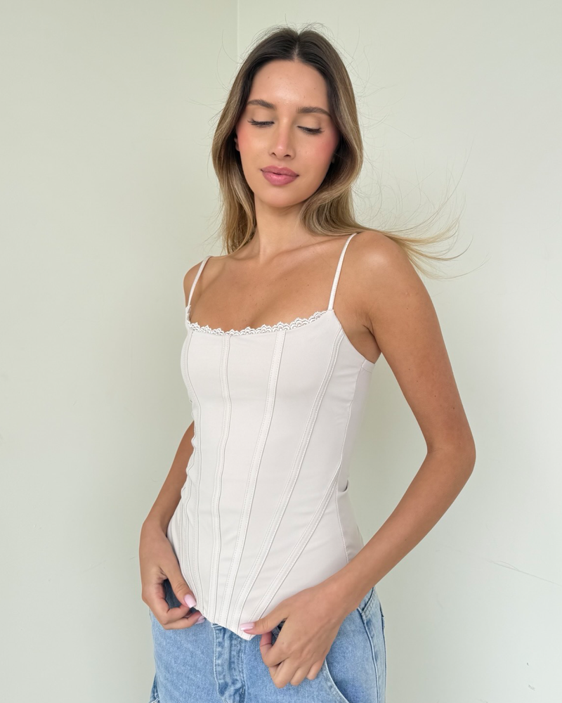 Lace Corset Top