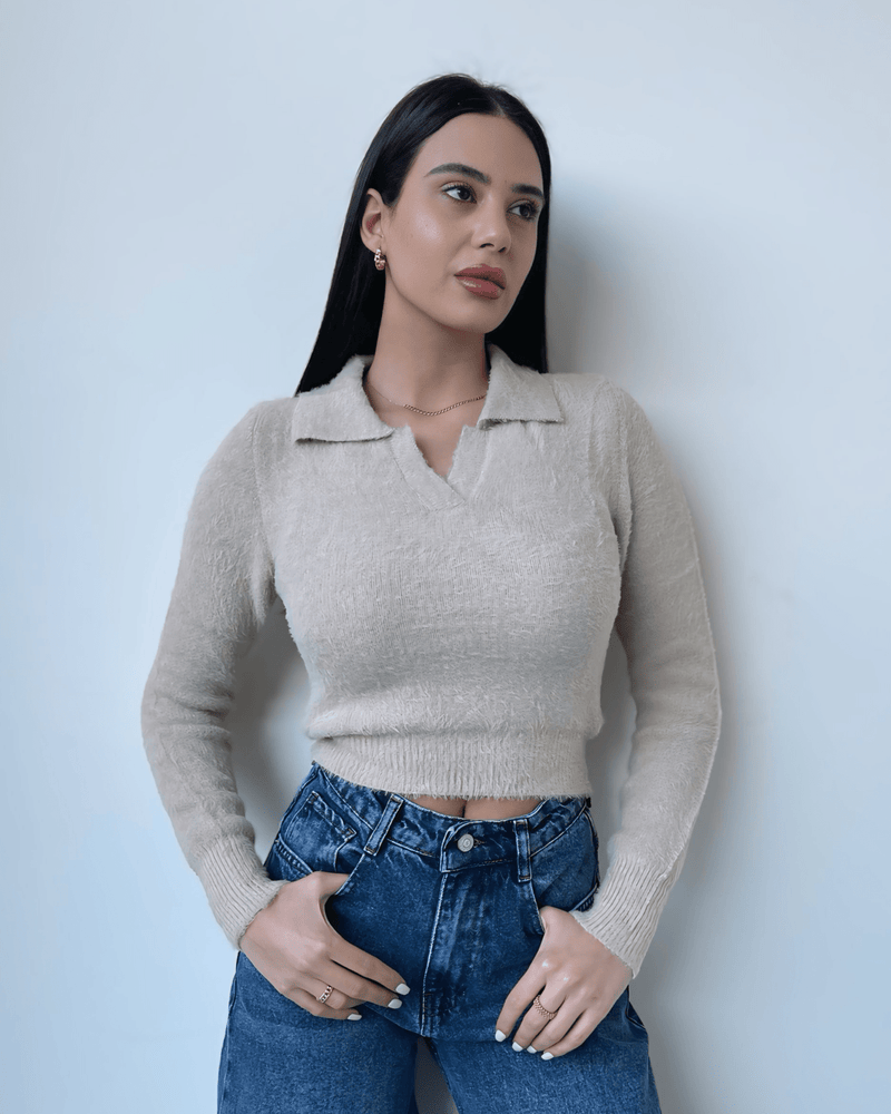 Gigi Soft Cropped Sweater