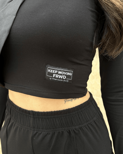 Jas Long Sleeved Cropped Top