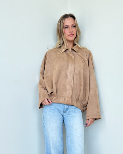 Bomber Suede Jacket