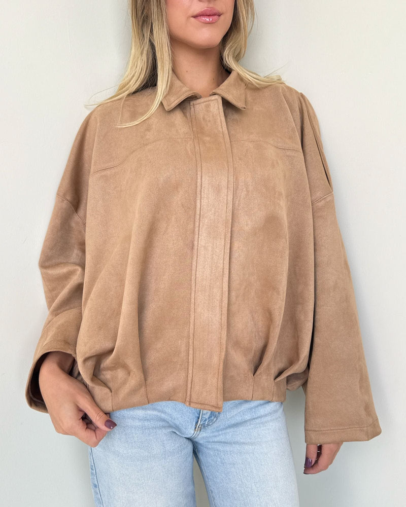 Bomber Suede Jacket
