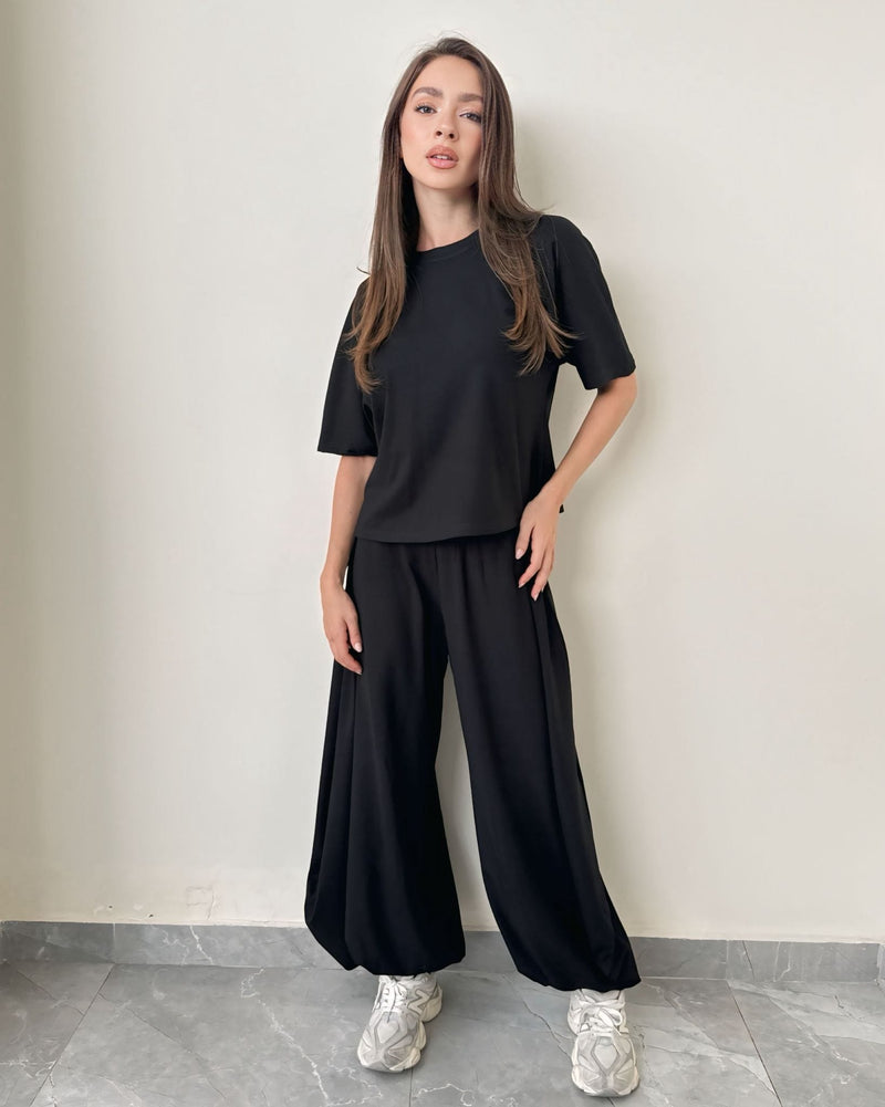 Milana Comfy Long T-shirt Set