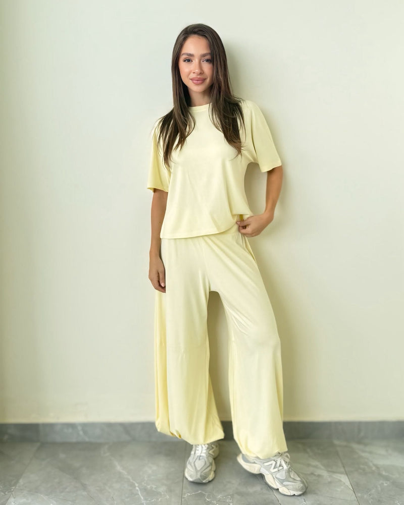 Milana Comfy Long T-shirt Set