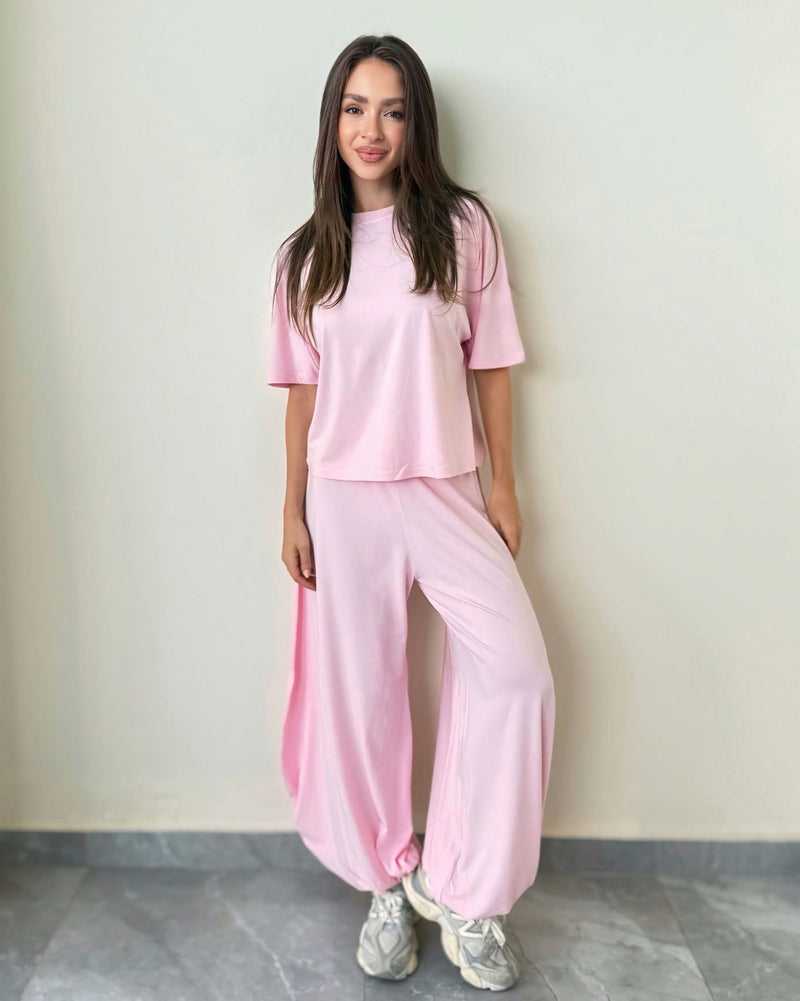 Milana Comfy Long T-shirt Set