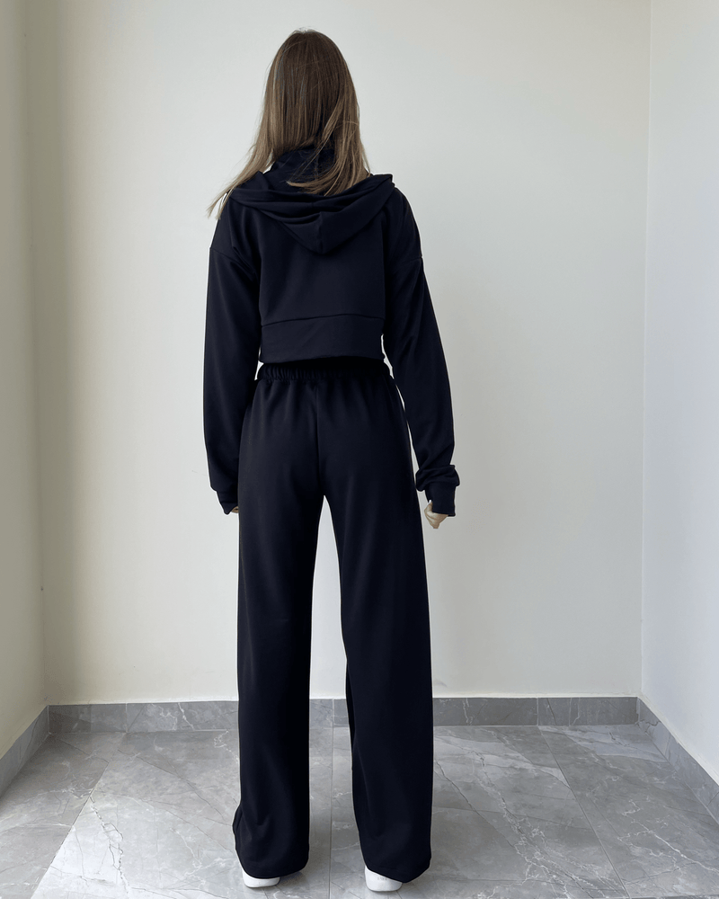 Zoey Crop Jacket Set