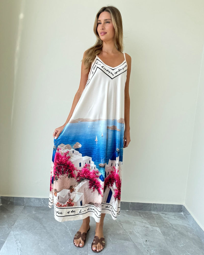 Portofino Silk Dress