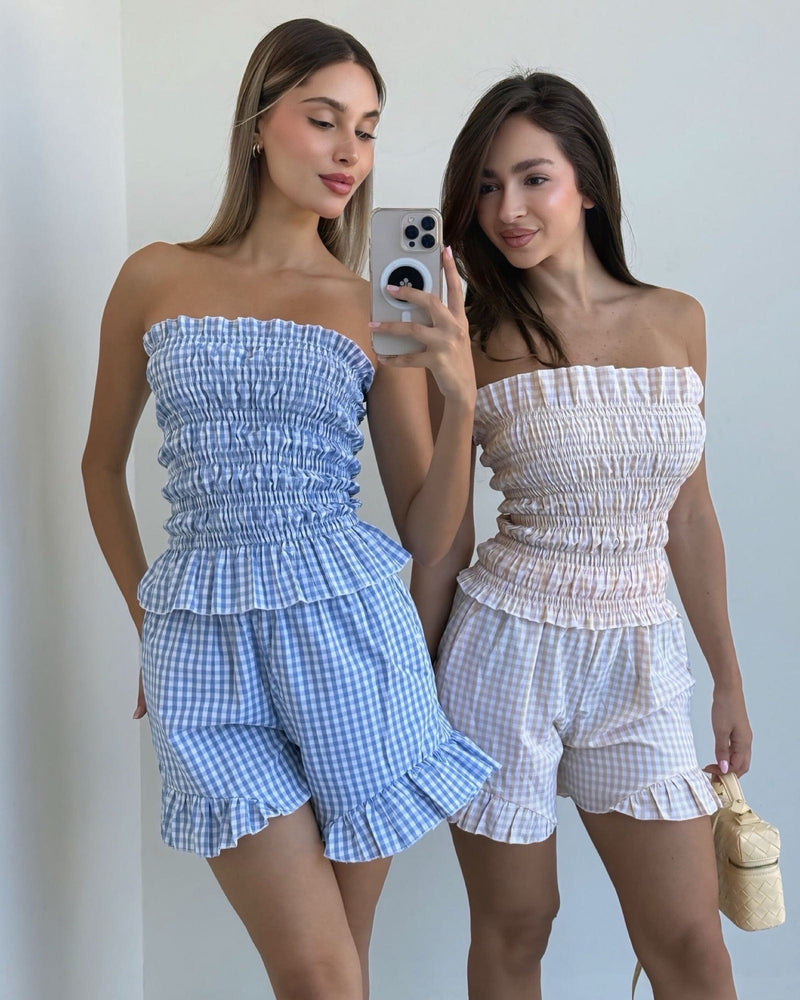 Kira Gingham Set - LIMITED