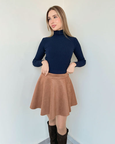Carla Suede Skirt