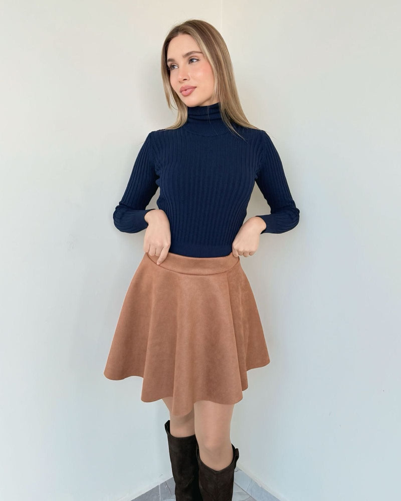 Carla Suede Skirt