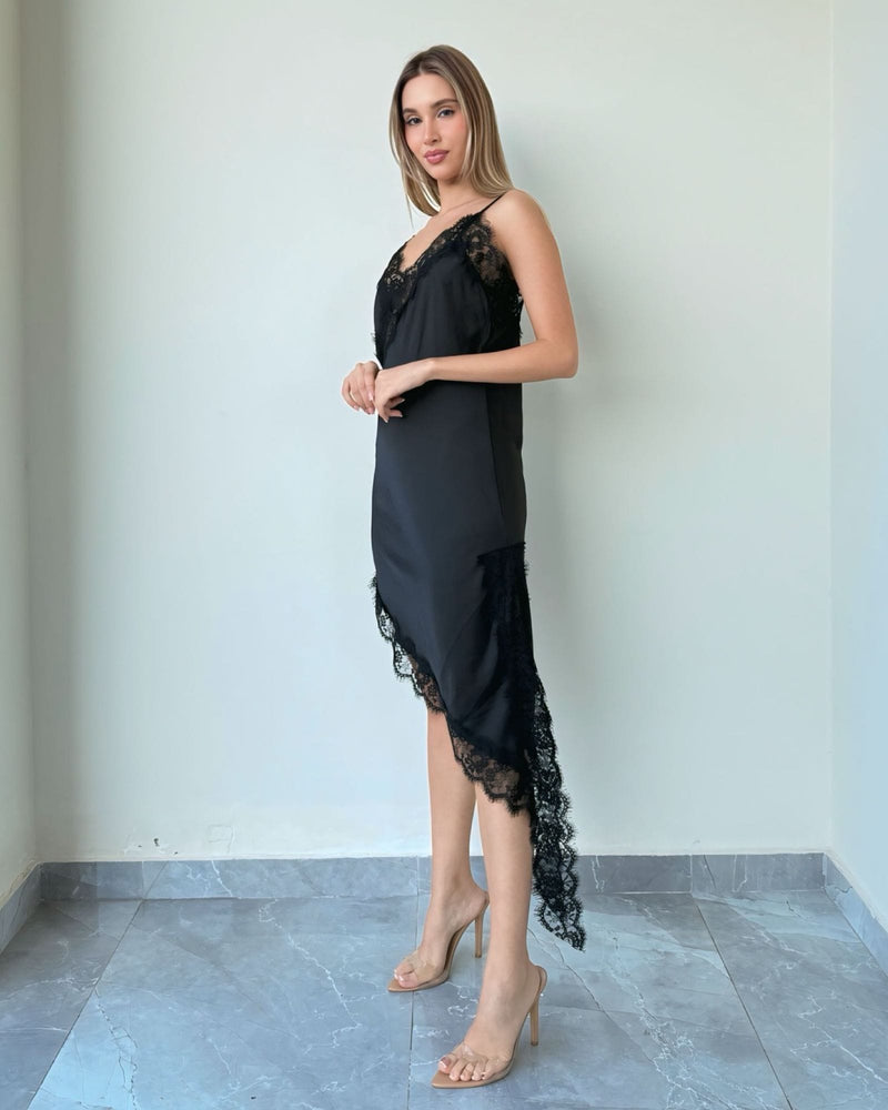 Vicky Silk Lace Dress