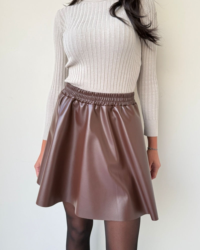 Leather Skirt