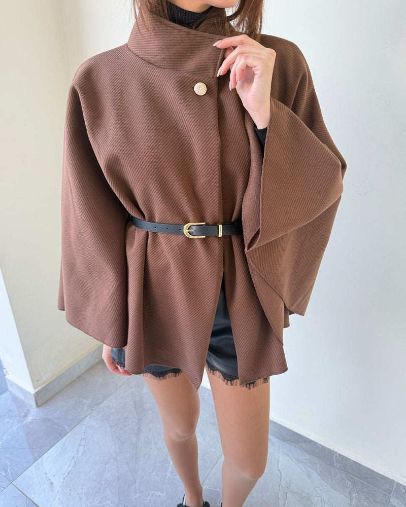 Siena Belted Cape