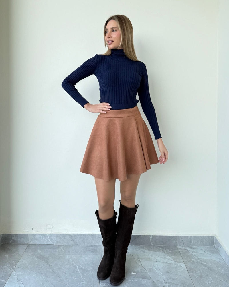 Carla Suede Skirt