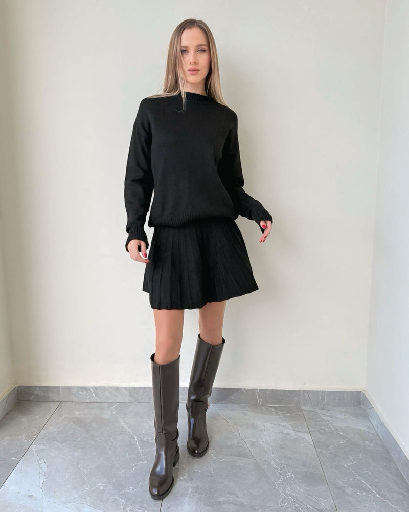 Sasha Wool Skirt Set