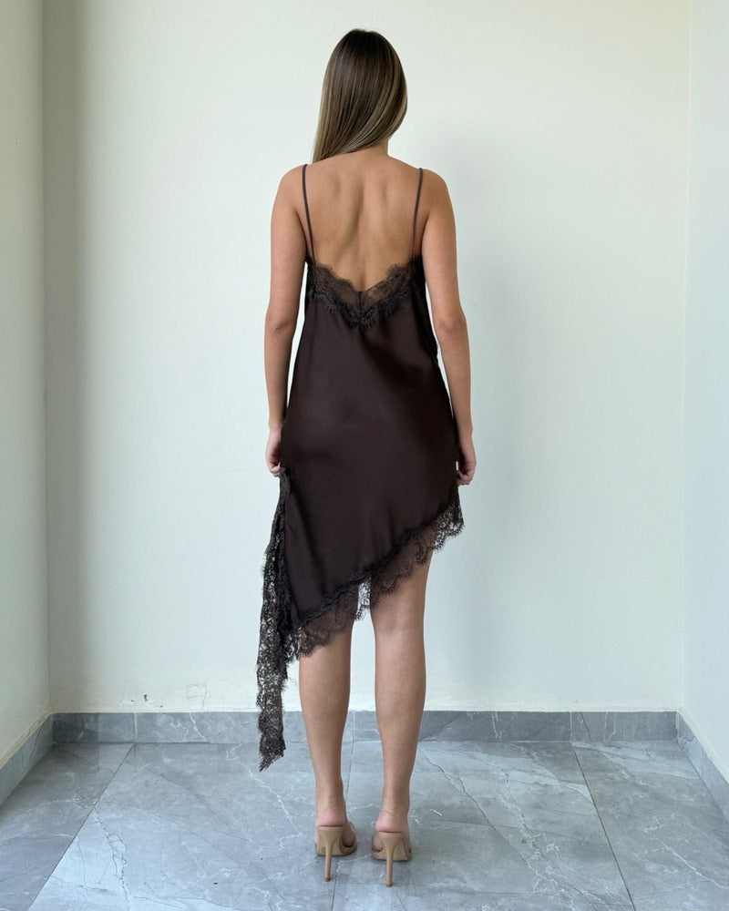 Vicky Silk Lace Dress