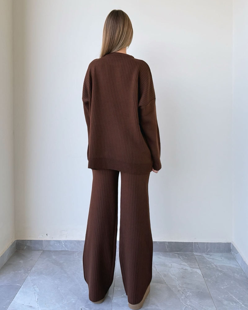 Lilia Round Neck Wool Set