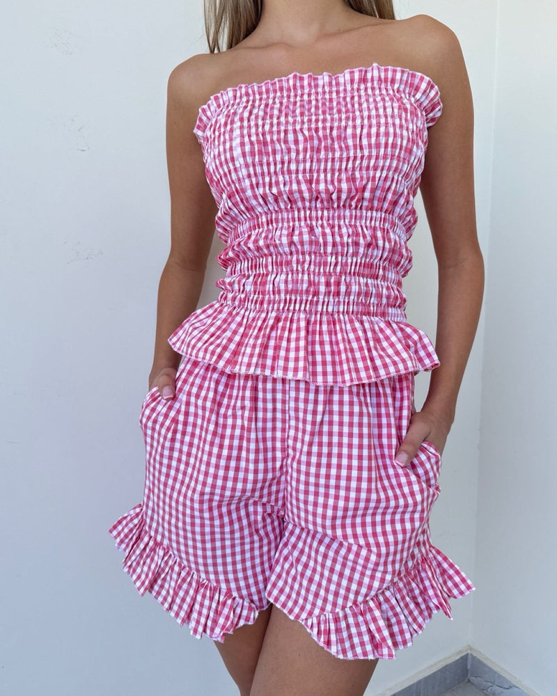 Kira Gingham Set - LIMITED